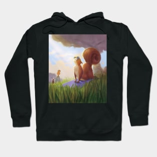 Yoga Squirrel Hoodie